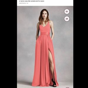 Vera Wang bridesmaid dress